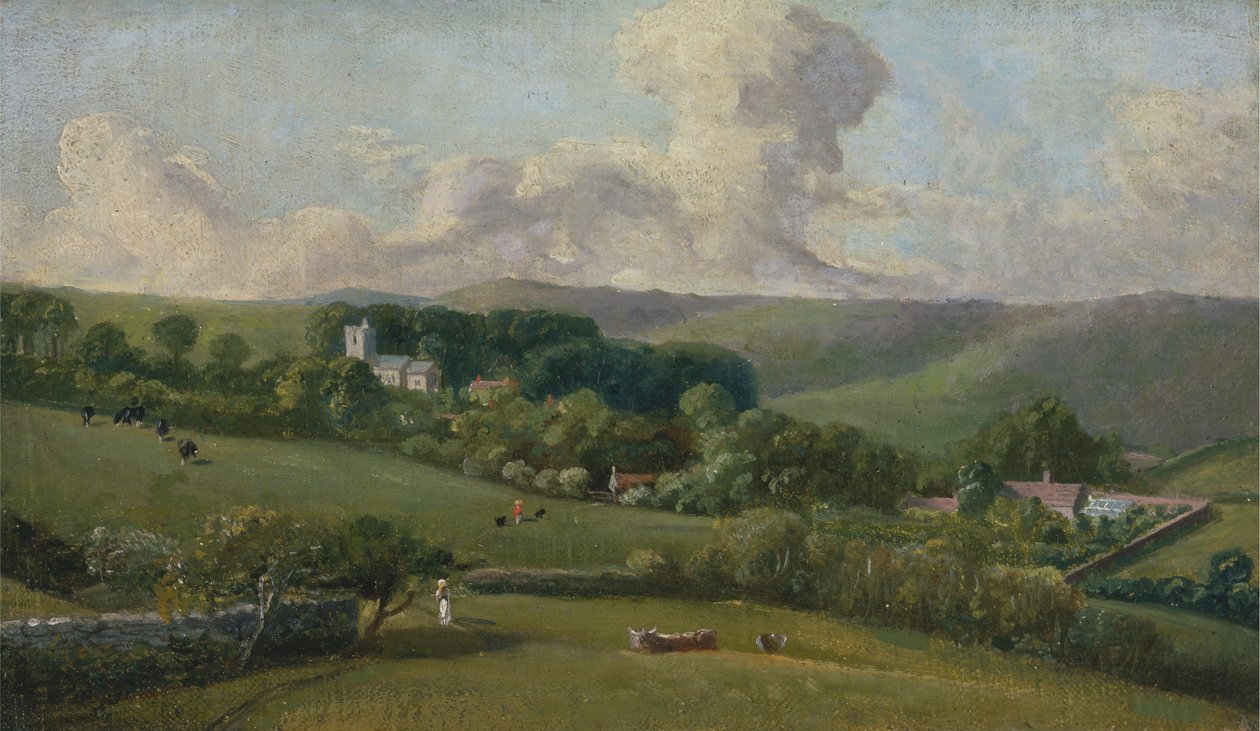 Osmington: Näkymä kylään tekijältä John Fisher