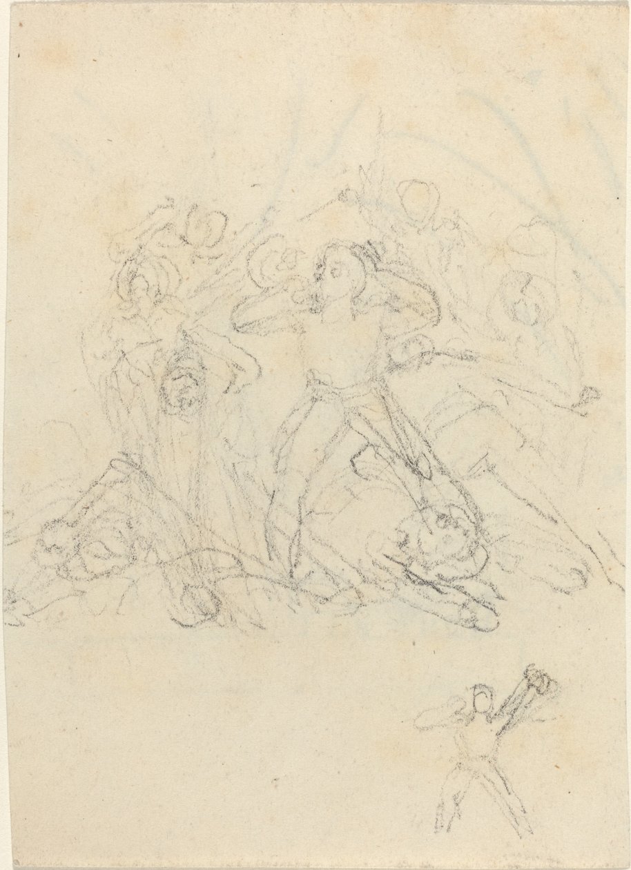 Taistelukohtaus tekijältä John Flaxman