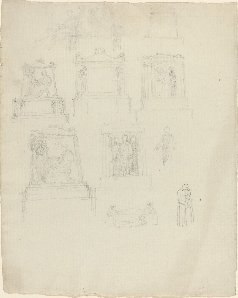 Suunnittelut monumenteille tekijältä John Flaxman
