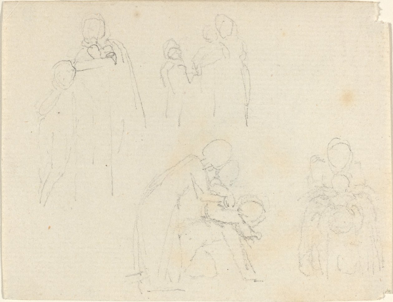 Neljä hahmoryhmää tekijältä John Flaxman