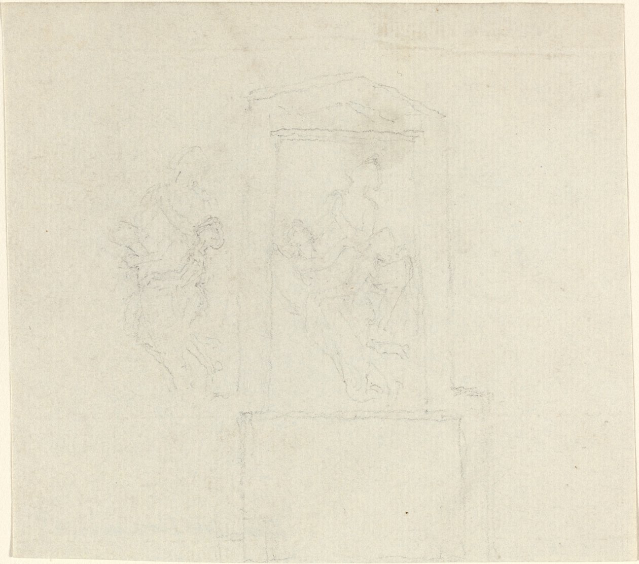 Agnes Cromwellin muistomerkki (?) tekijältä John Flaxman