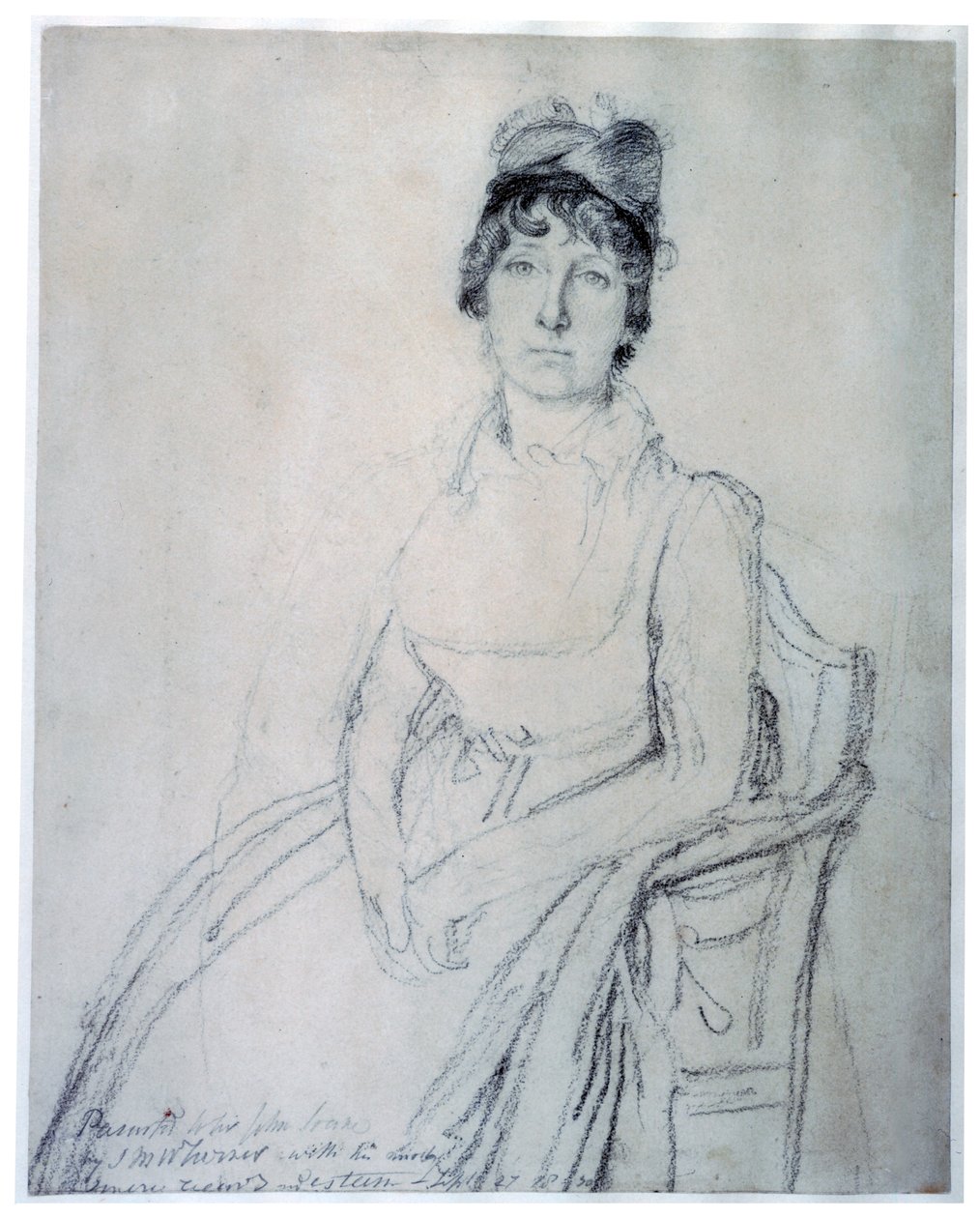Luonnos Eliza Soanesta, noin 1800 tekijältä John Flaxman