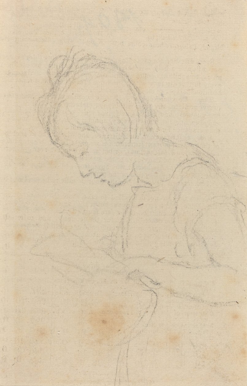 Nainen profiilissa tekijältä John Flaxman