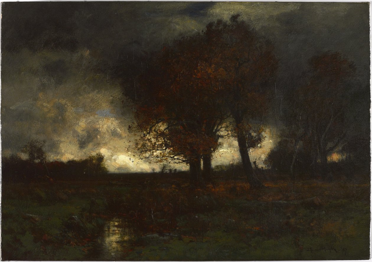 Myrskyinen päivä, 1887 tekijältä John Francis Murphy