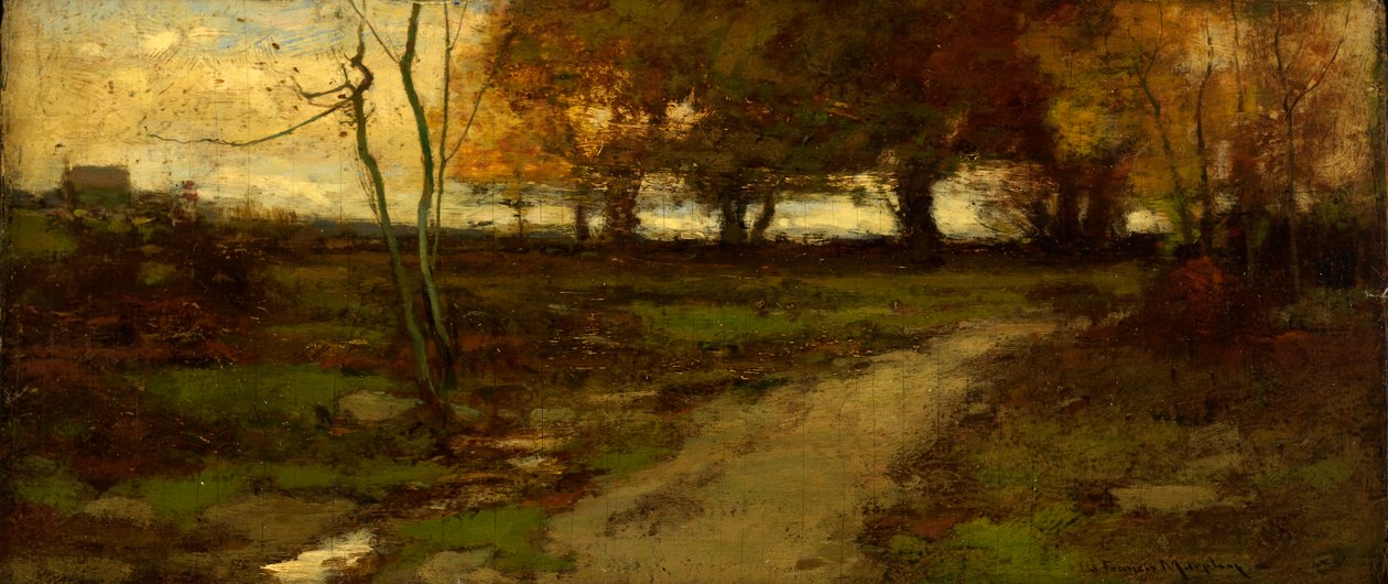 Maisema, n. 1880-1890. tekijältä John Francis Murphy