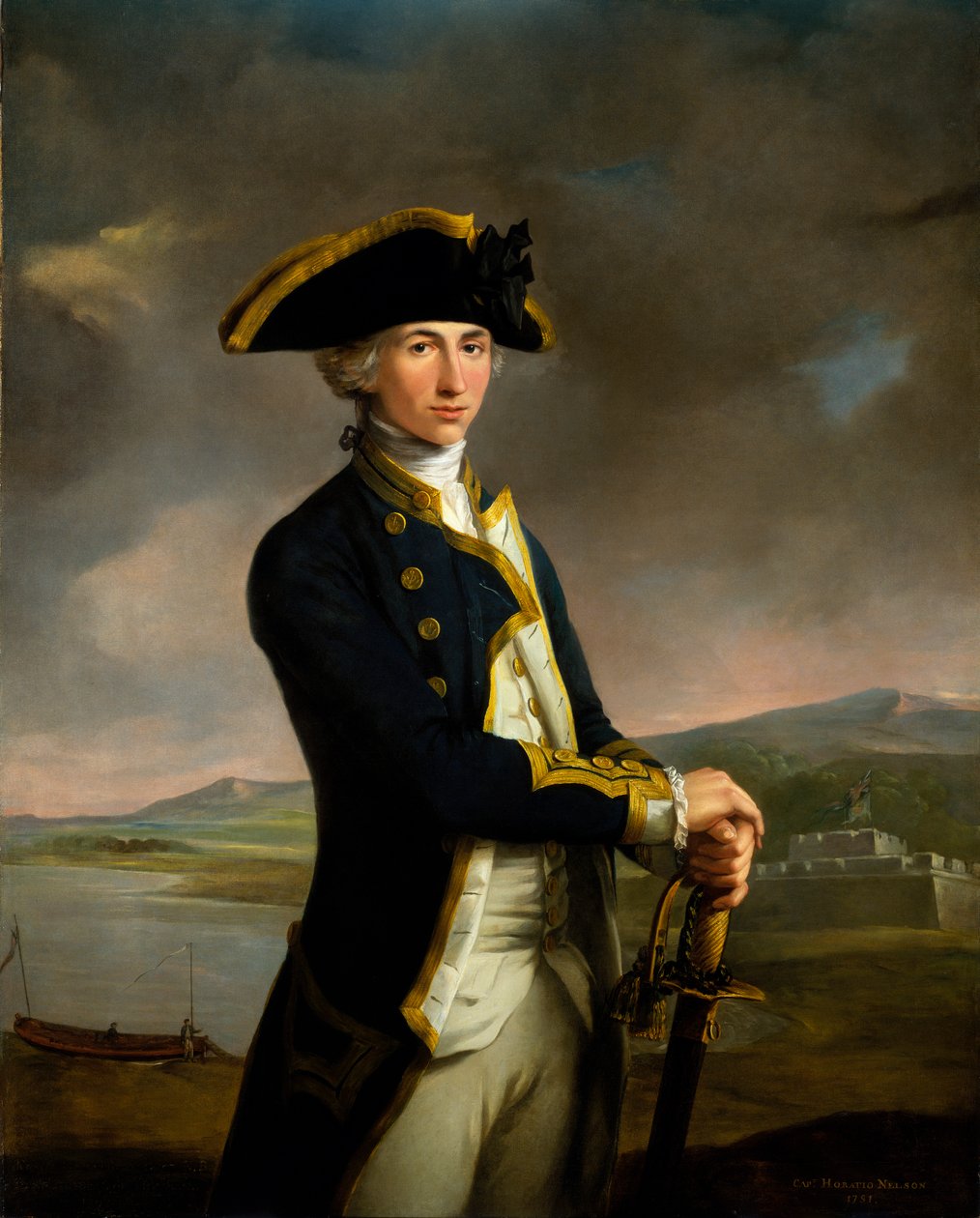 Kapteeni Horatio Nelson (1758-1805) tekijältä John Francis Rigaud
