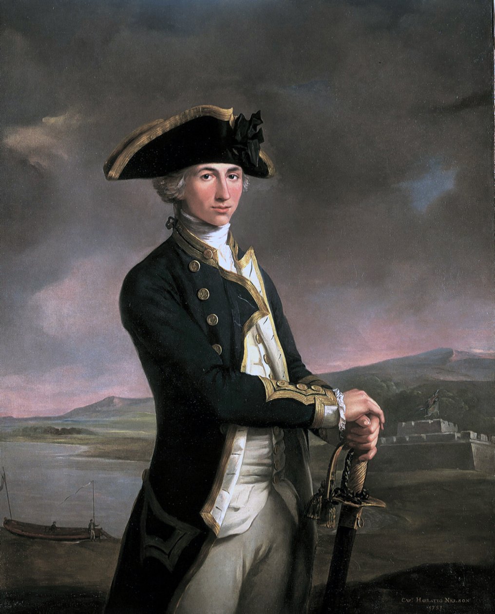 Horatio Nelsonin muotokuva (1758-1805) tekijältä John Francis Rigaud