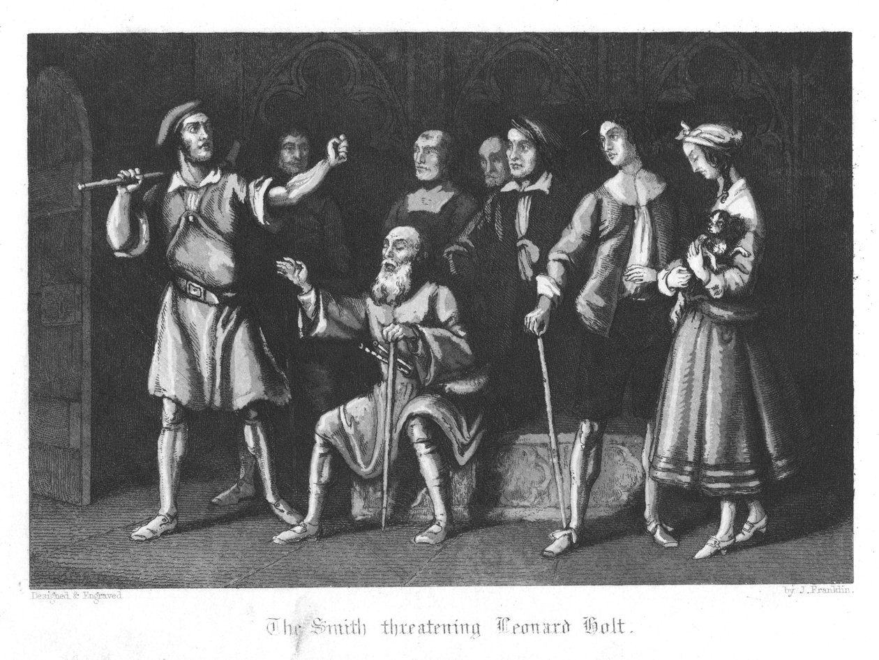 kuvitus teokselle The Plague of London (1665) William Harrison Ainsworth Old Saint Paul