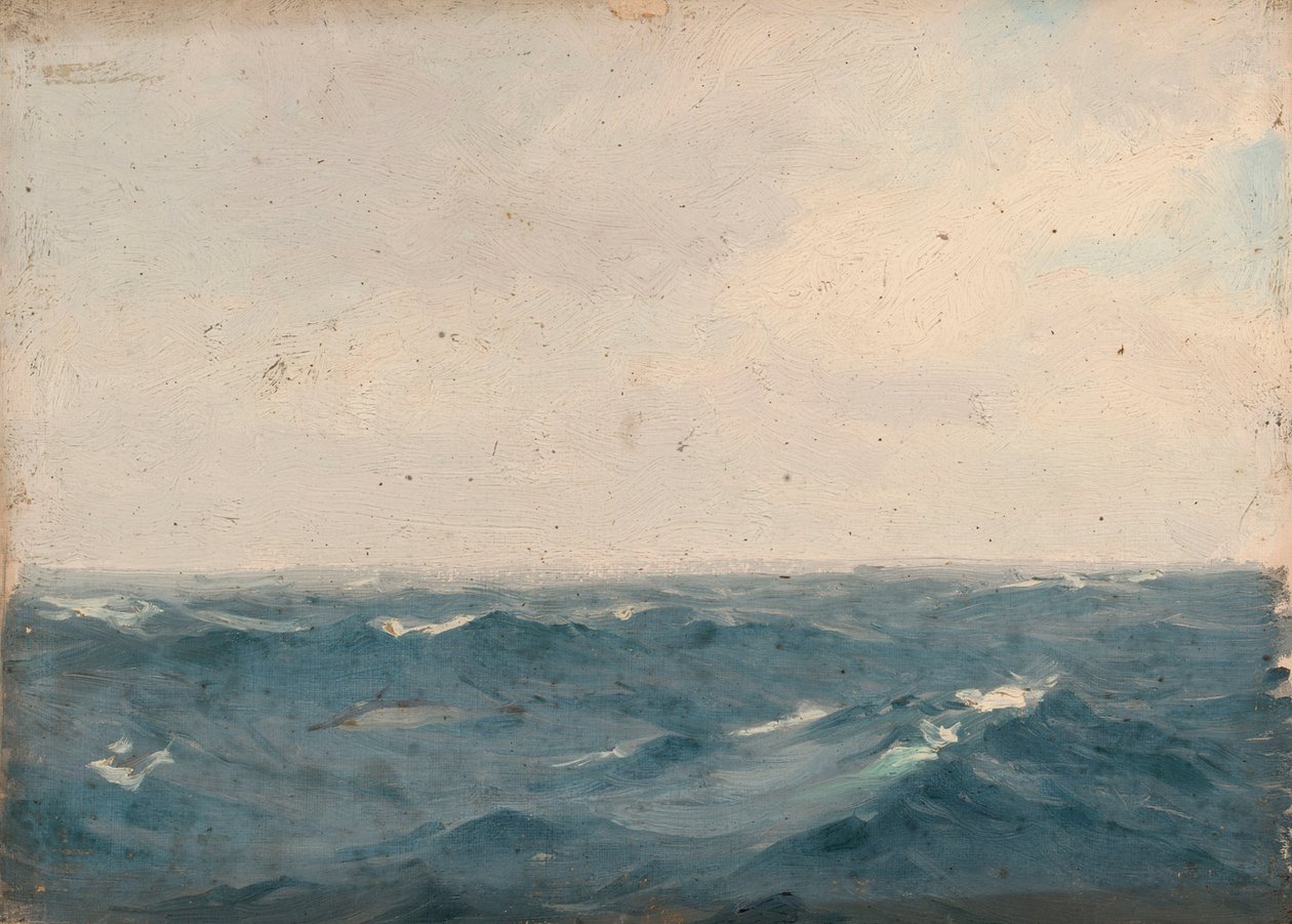 Merimaisema, n.1900 (öljy kankaalle) tekijältä John Fraser