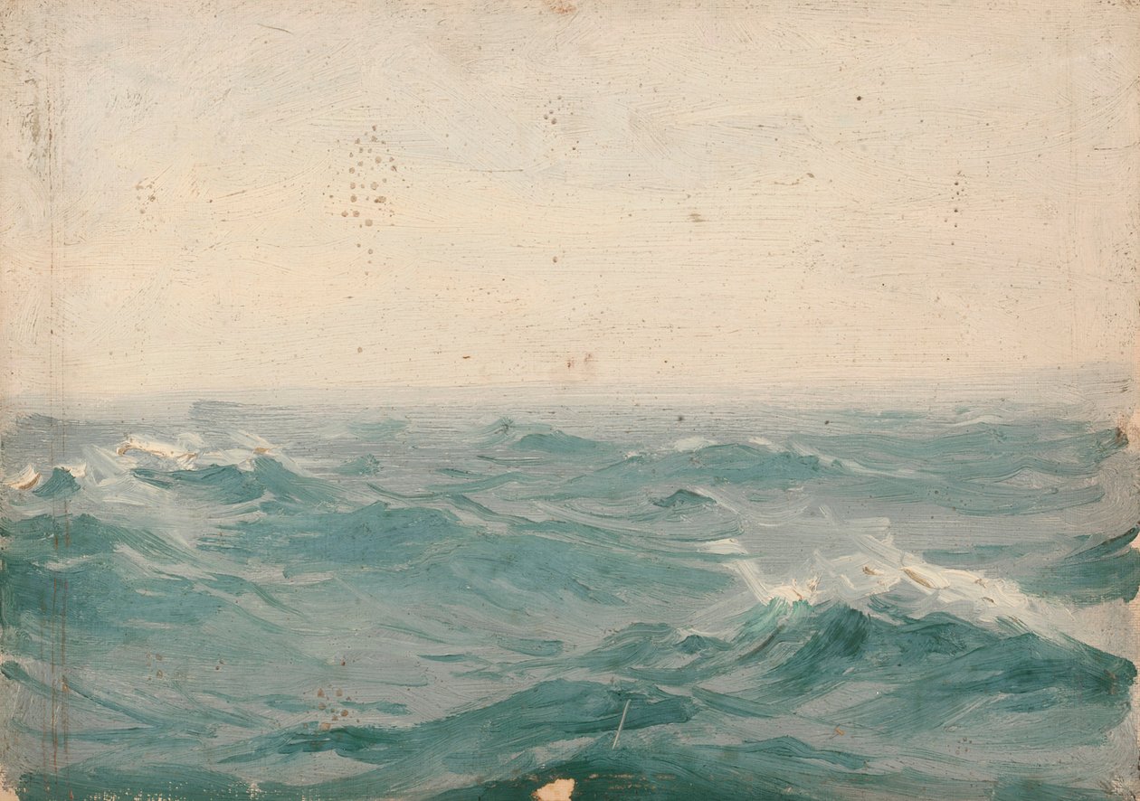 Merimaisema, n.1900 (öljy kankaalle) tekijältä John Fraser