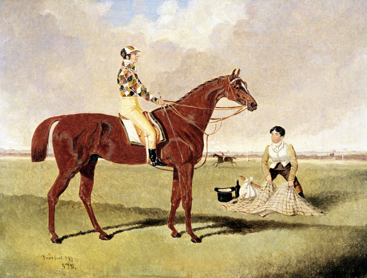 "Barefoot" ratsastaa Dick Goodison tekijältä John Frederick Herring Jnr