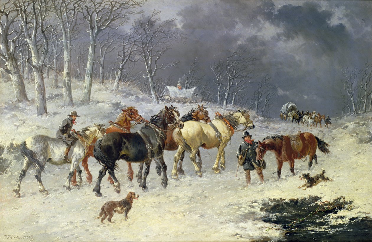 Huonekalut ja erilaiset esineet 1100- ja 1300-luvuilta tekijältä John Frederick Herring Junior