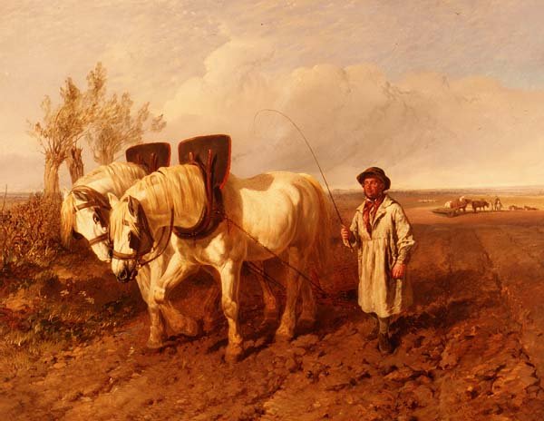 Kyntö tekijältä John Frederick Herring Jnr