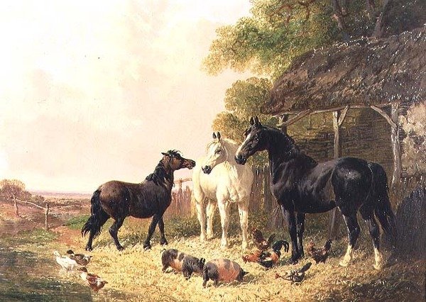 Maatilapiha tekijältä John Frederick Herring Jnr
