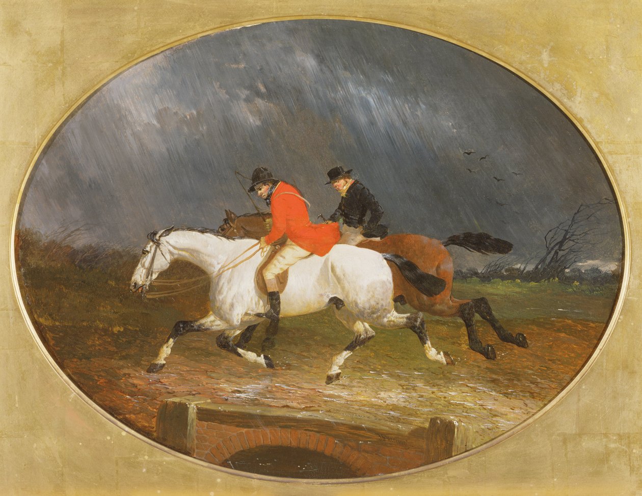 Paluu metsästystä sateessa tekijältä John Frederick Herring Junior