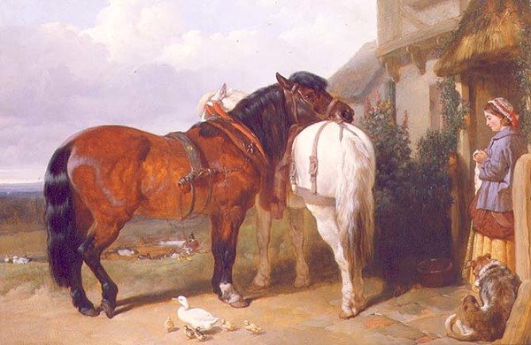Carthors mökin ovella tekijältä John Frederick Herring Senior