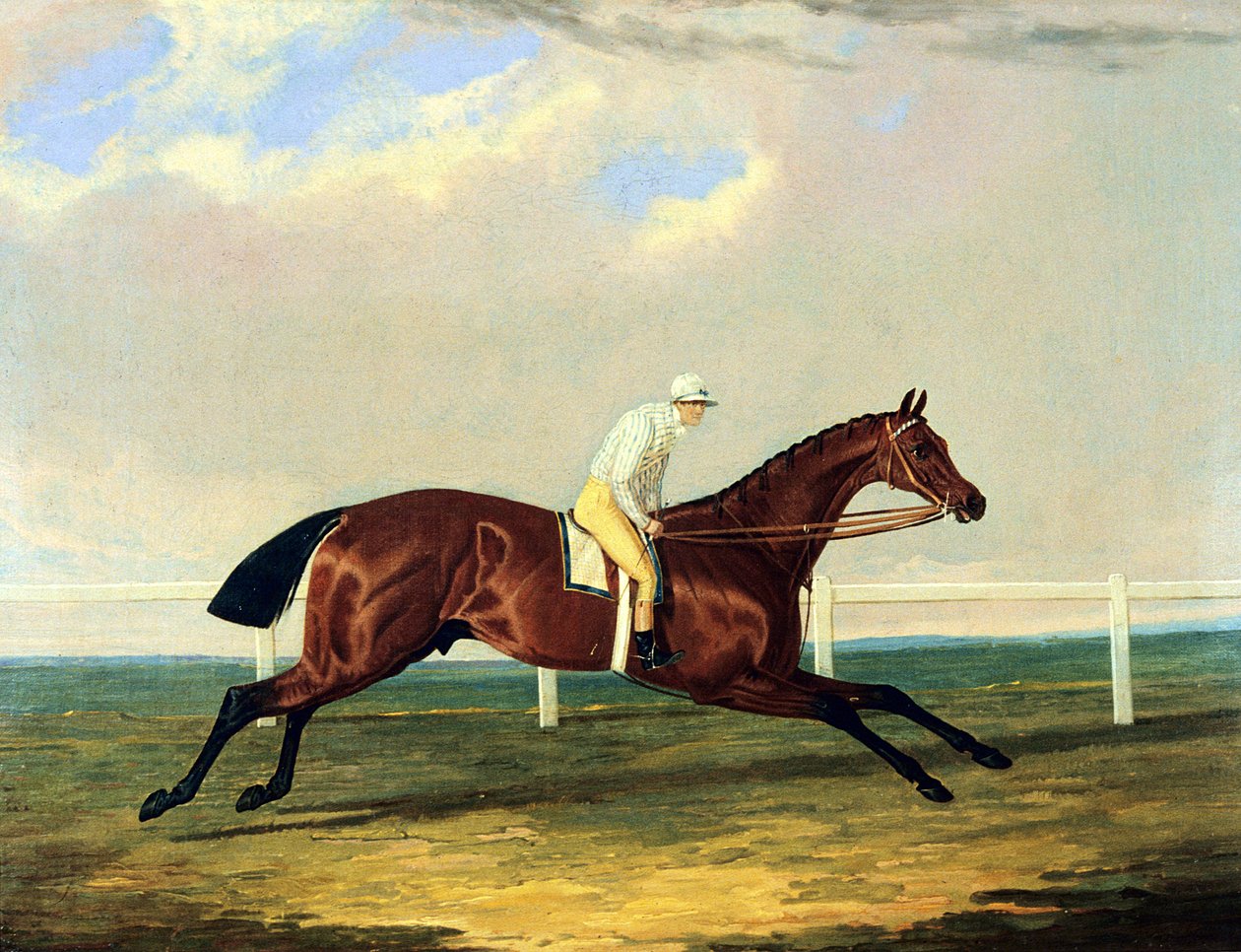 George Nelsonin "Tarrare" (öljy kankaalle) tekijältä John Frederick Herring Senior
