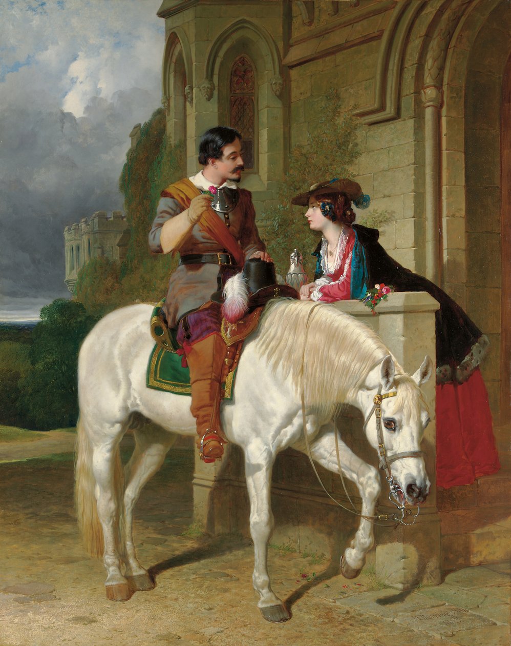 Ruusu, 1853 tekijältä John Frederick Herring Senior