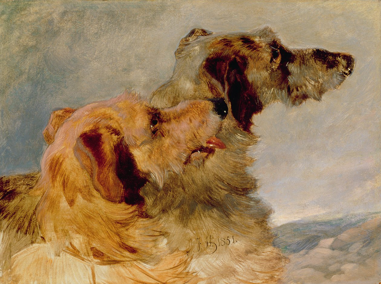 Huonekalut ja erilaiset esineet 1100- ja 1300-luvuilta tekijältä John Frederick Herring Senior