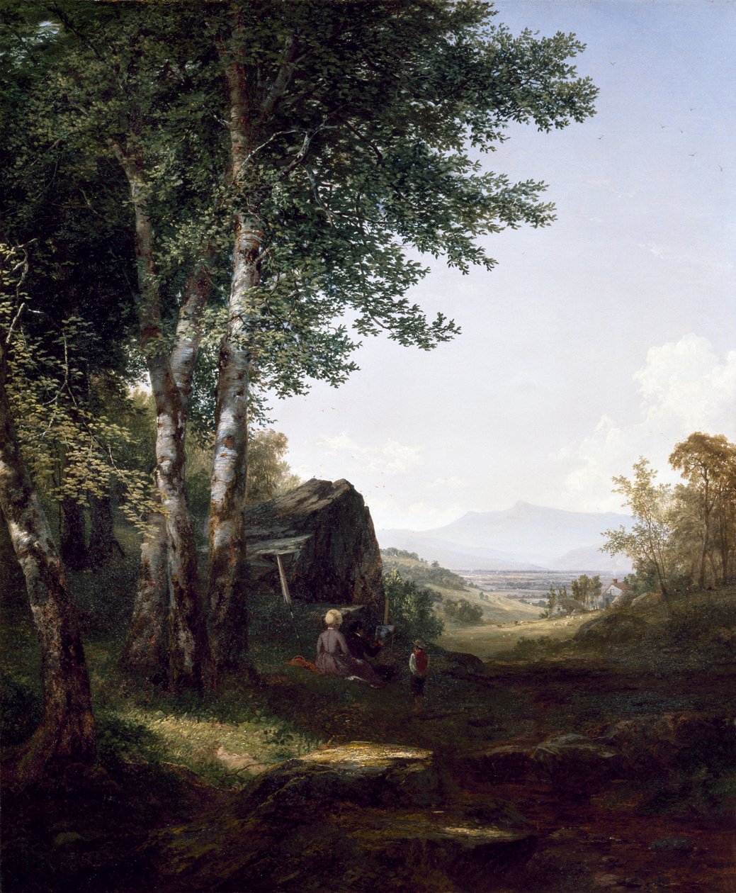 Näkymä Mansfield Mountainille, 1849 tekijältä John Frederick Kensett