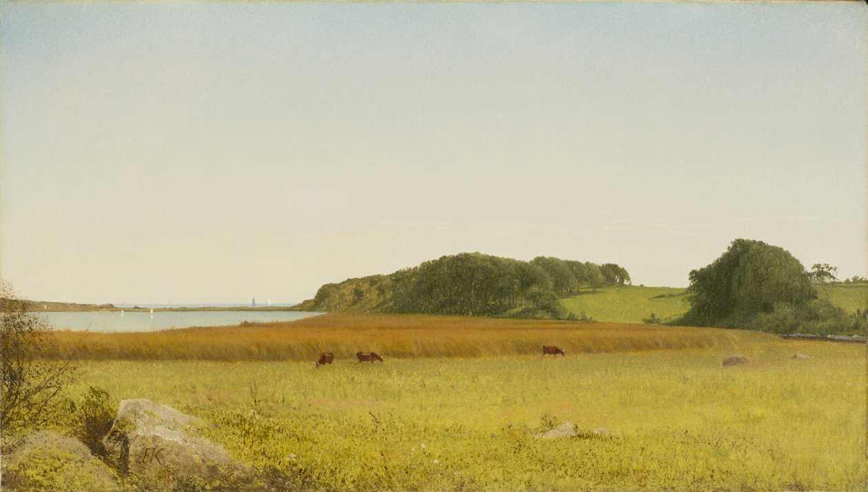 Almyn lampi, Newport tekijältä John Frederick Kensett