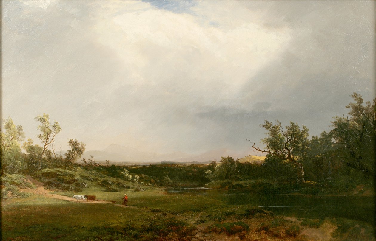 Lähestyvä suihku, 1859 tekijältä John Frederick Kensett