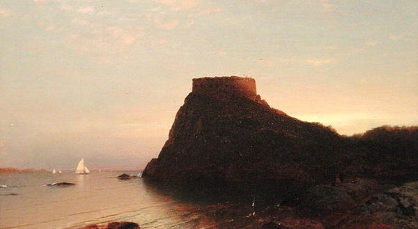 Fort Dumpling, Rhode Island tekijältä John Frederick Kensett