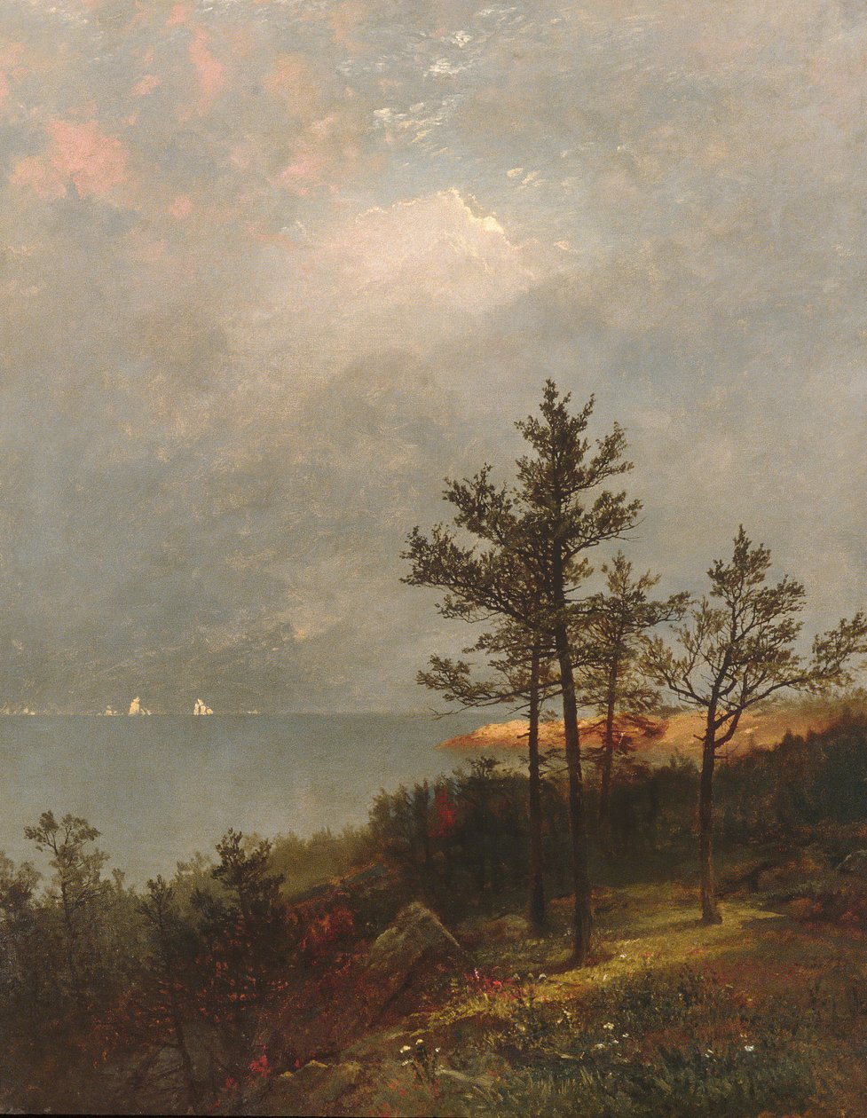 Gathering Storm Long Island Soundilla, 1872. tekijältä John Frederick Kensett