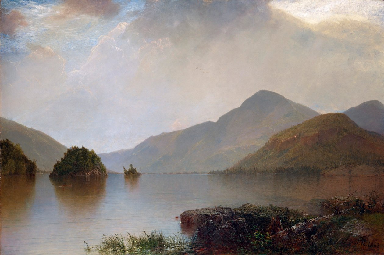 George-järvi tekijältä John Frederick Kensett