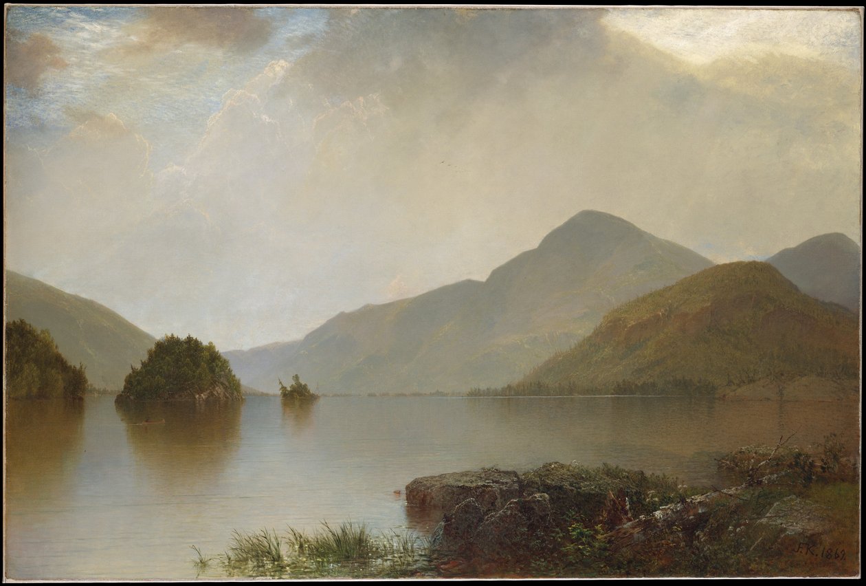 Lake George tekijältä John Frederick Kensett