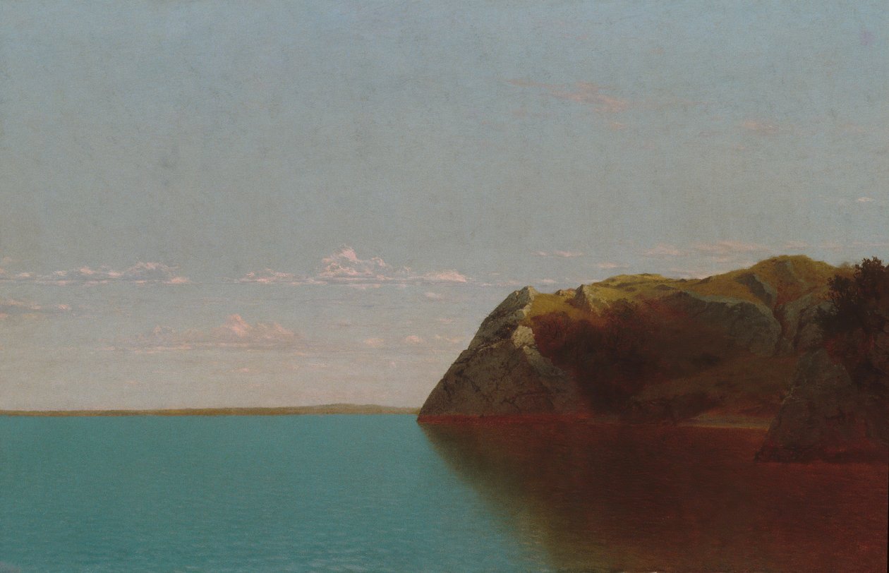 Newport Rocks, 1872. tekijältä John Frederick Kensett
