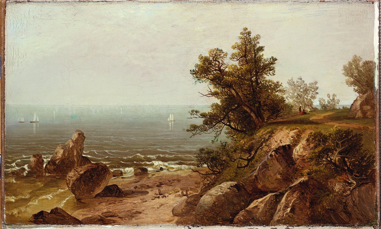 Rannikolla, Beverly, Massachusetts tekijältä John Frederick Kensett