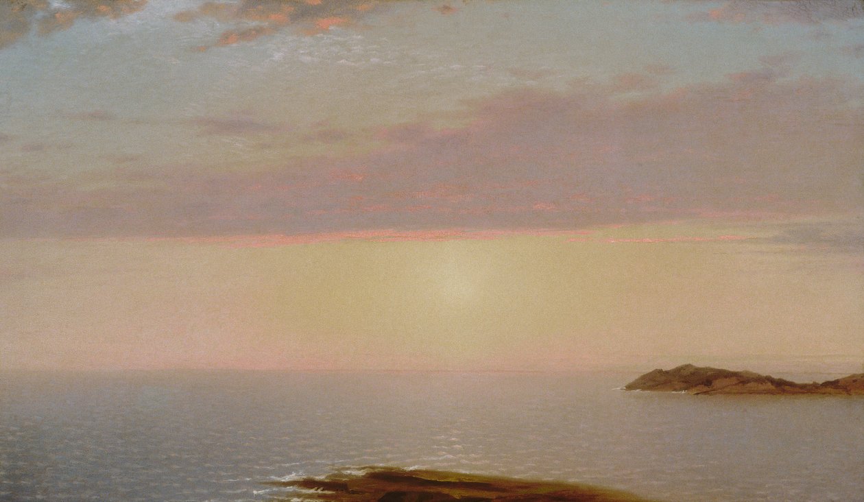 Auringonlasku, 1872. tekijältä John Frederick Kensett