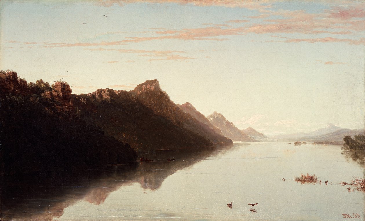 Näkymä Mississipin yläjuoksulle tekijältä John Frederick Kensett