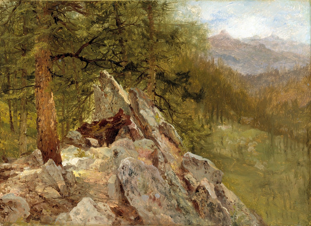 Läntinen maisema tekijältä John Frederick Kensett
