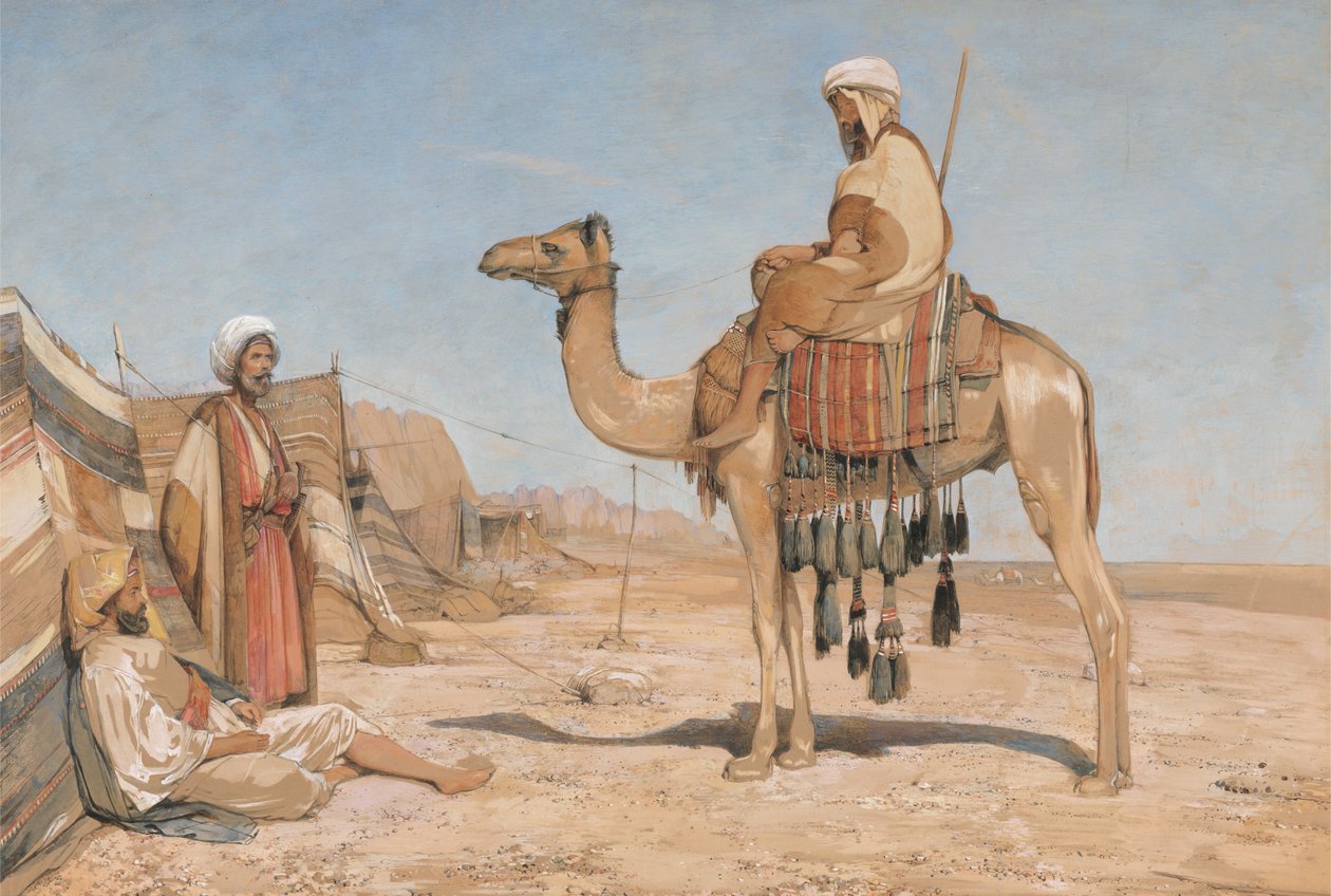 Beduiinien leirintäalue; tai beduiiniarabit tekijältä John Frederick Lewis