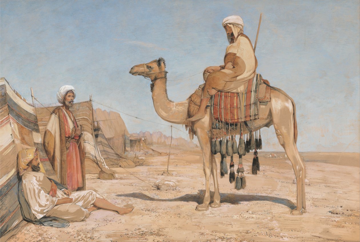 Beduiinien leiri; tai beduiinien arabit tekijältä John Frederick Lewis