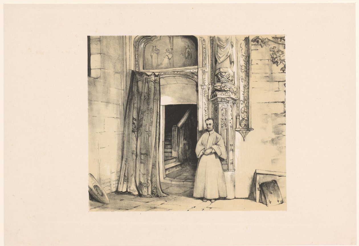 San Juan de los Reyesin luostarin ovi Toledossa tekijältä John Frederick Lewis