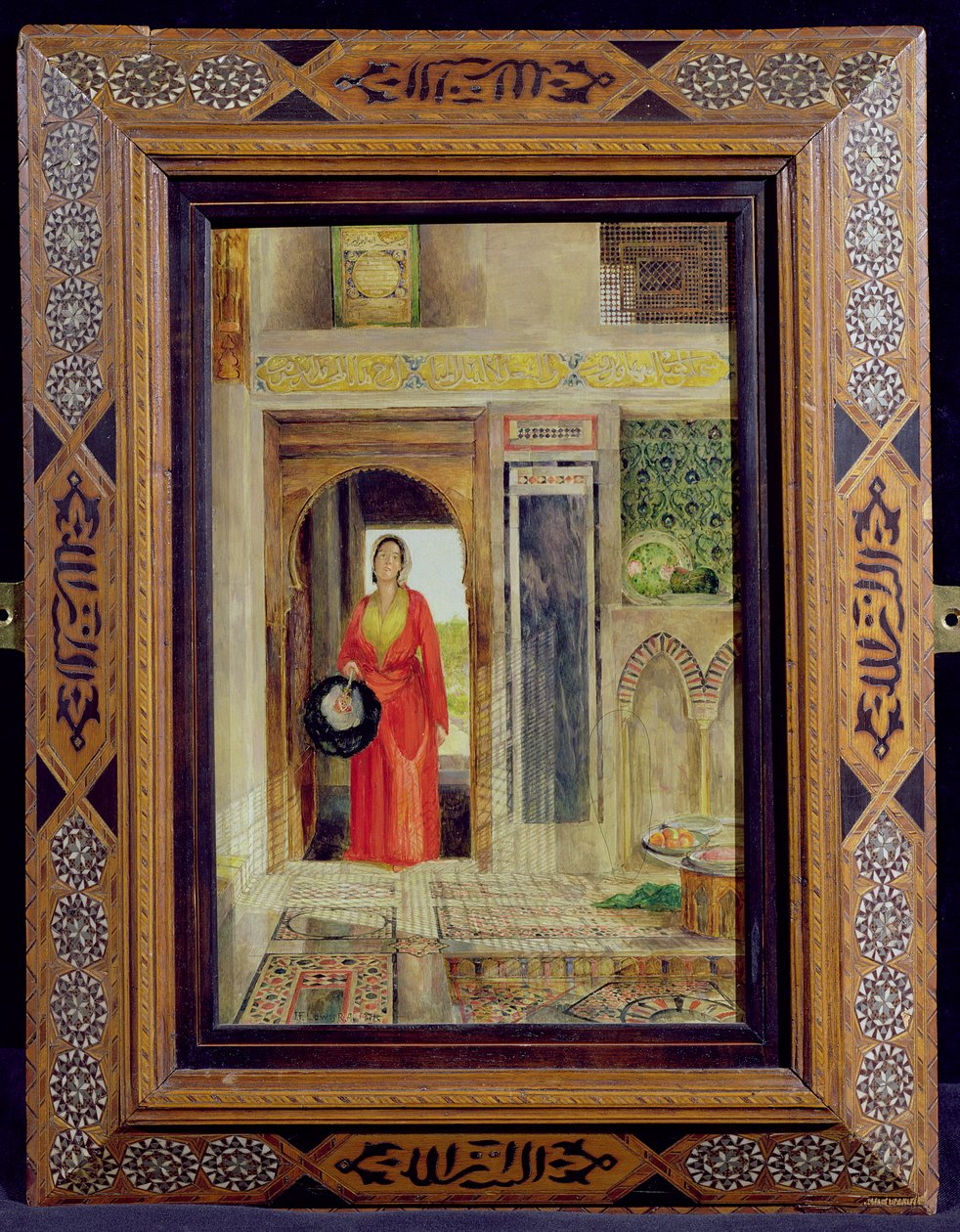 Haremin sisäänkäynti, 1871 tekijältä John Frederick Lewis