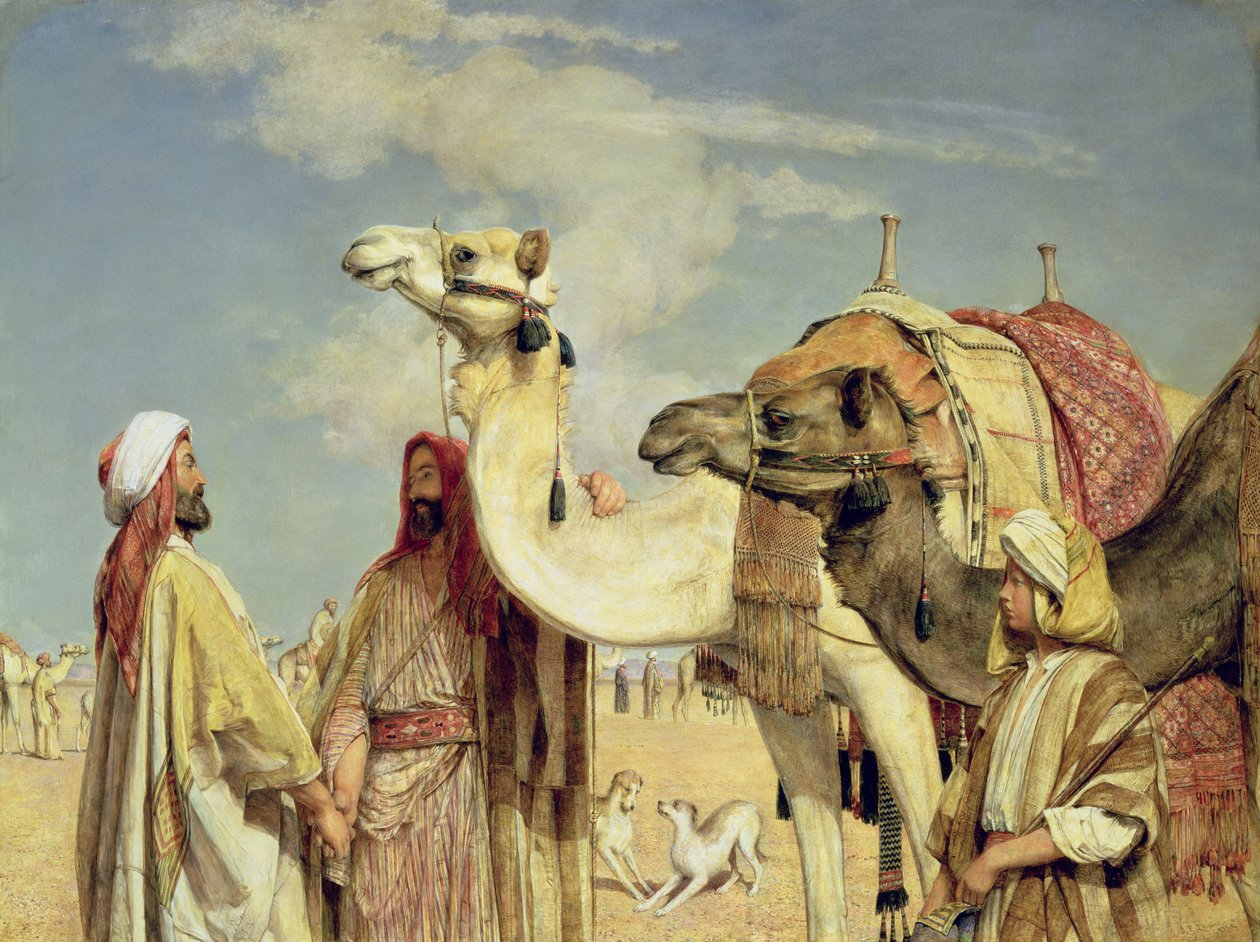 Terveisiä autiomaassa, Egypti tekijältä John Frederick Lewis