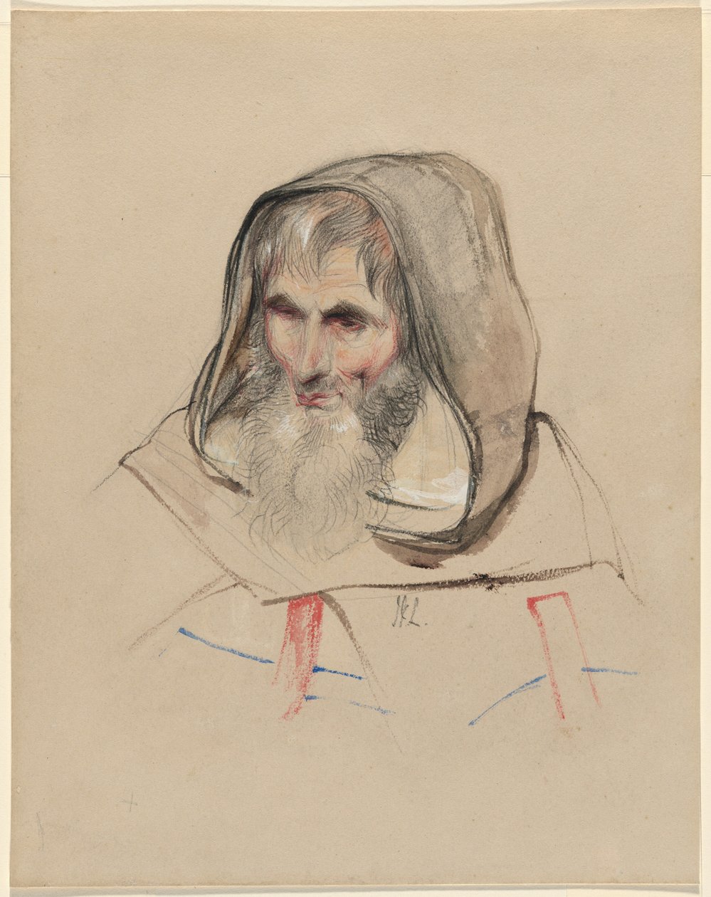 Espanjalaisen munkin pää tekijältä John Frederick Lewis