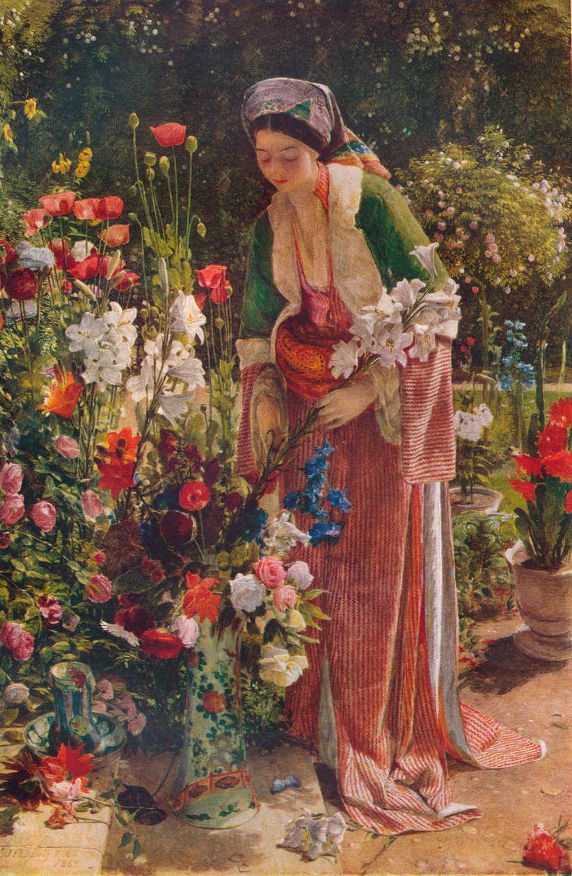 The Beys Gardenissa, 1865, 1920. tekijältä John Frederick Lewis