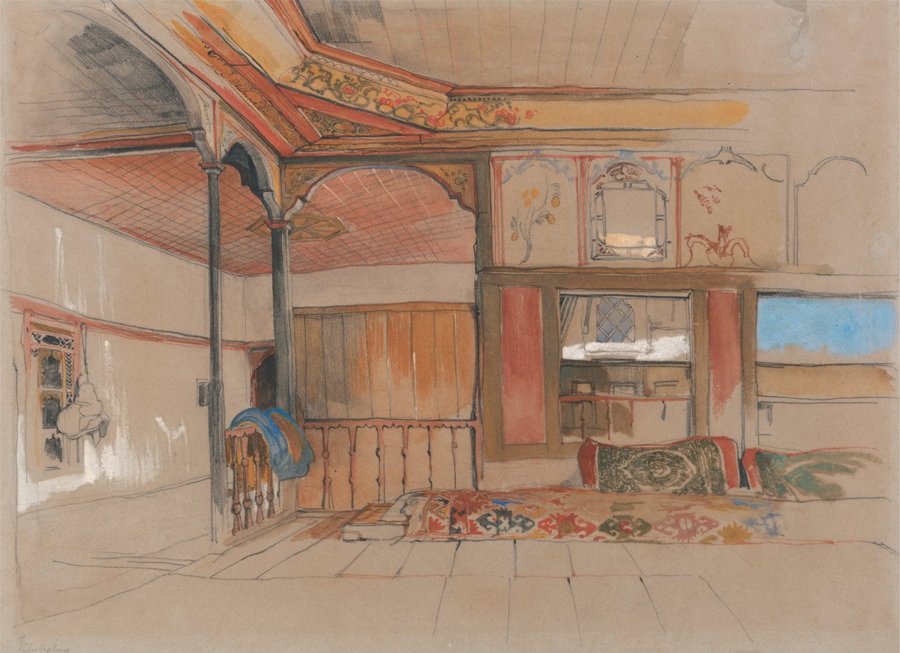 Itäisen talon sisustus tekijältä John Frederick Lewis