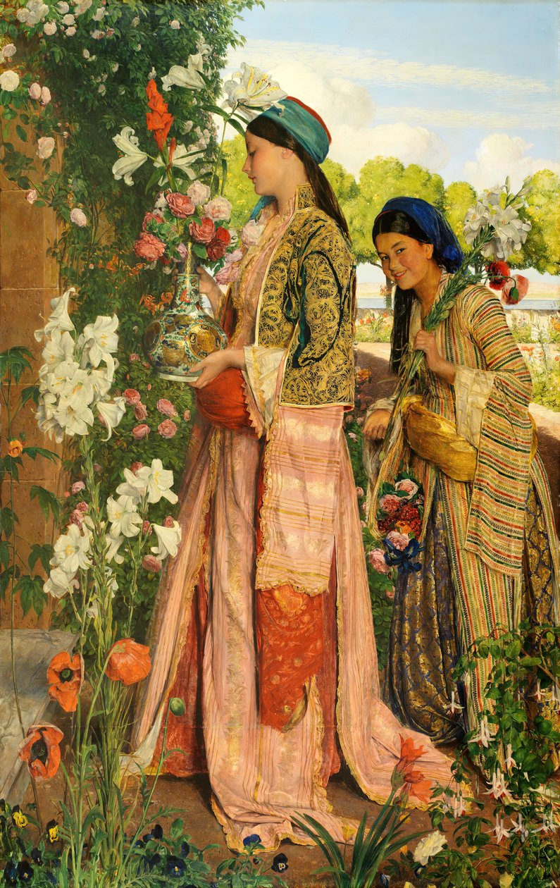 Kultainen lilja, 1871. tekijältä John Frederick Lewis