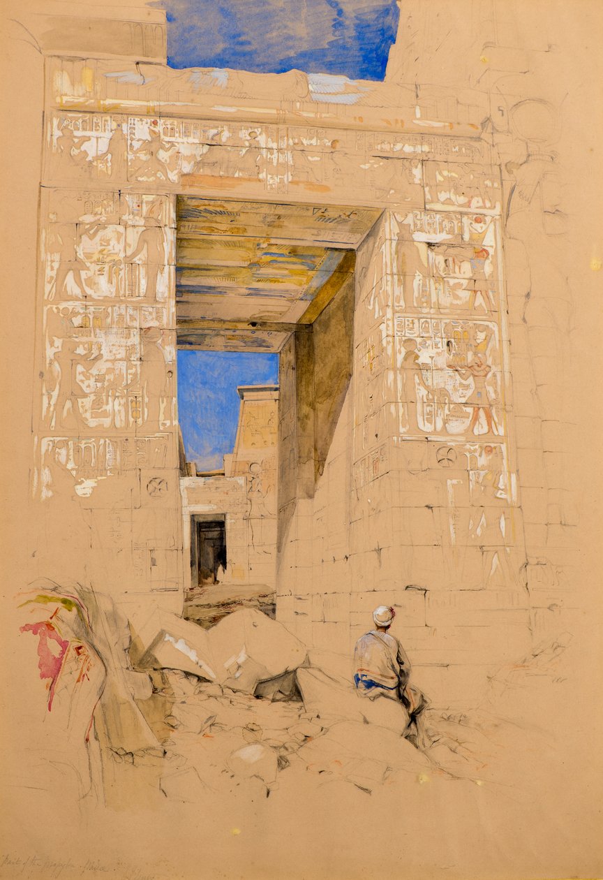 Osa Philaen propylonia tekijältä John Frederick Lewis