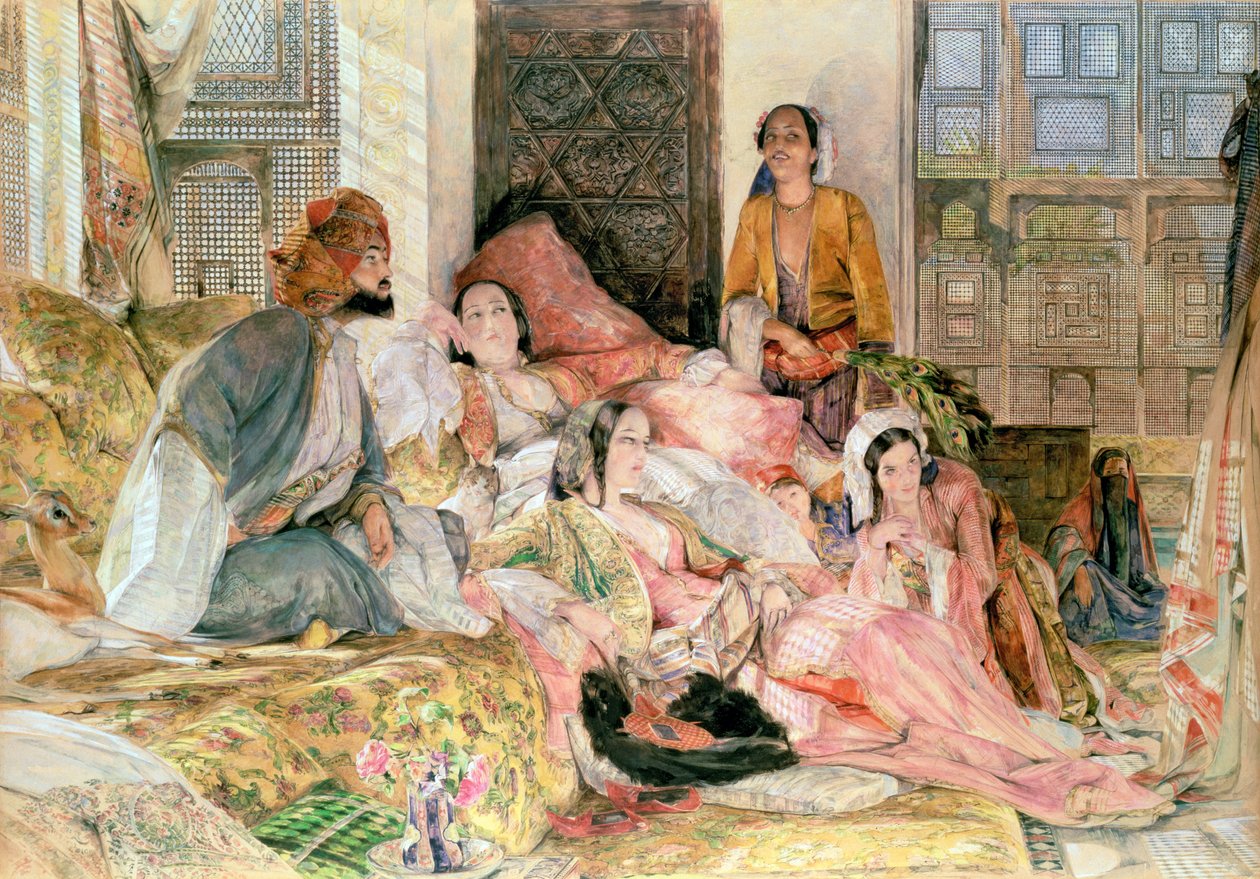 Haaremi, noin 1850 tekijältä John Frederick Lewis