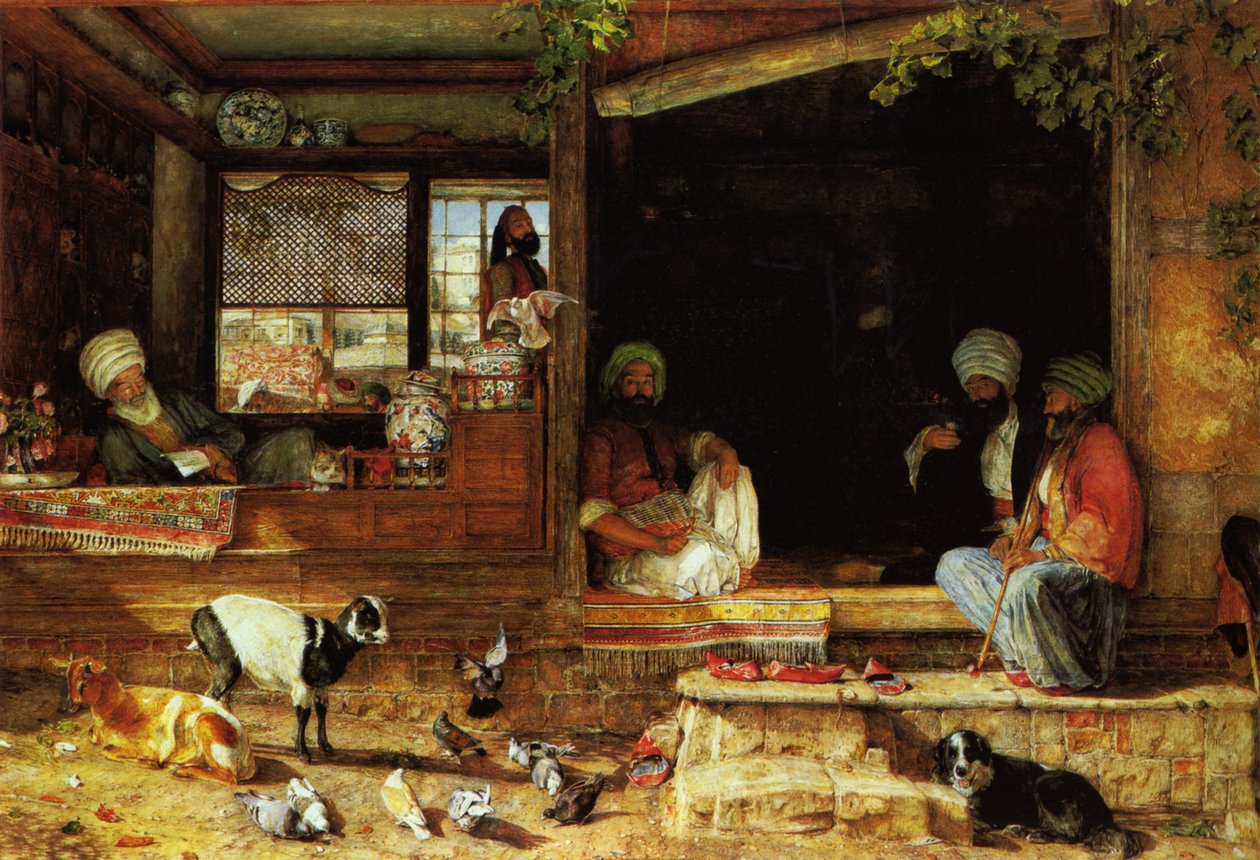The Kibab Shop, Scutari, Aasia minor tekijältä John Frederick Lewis