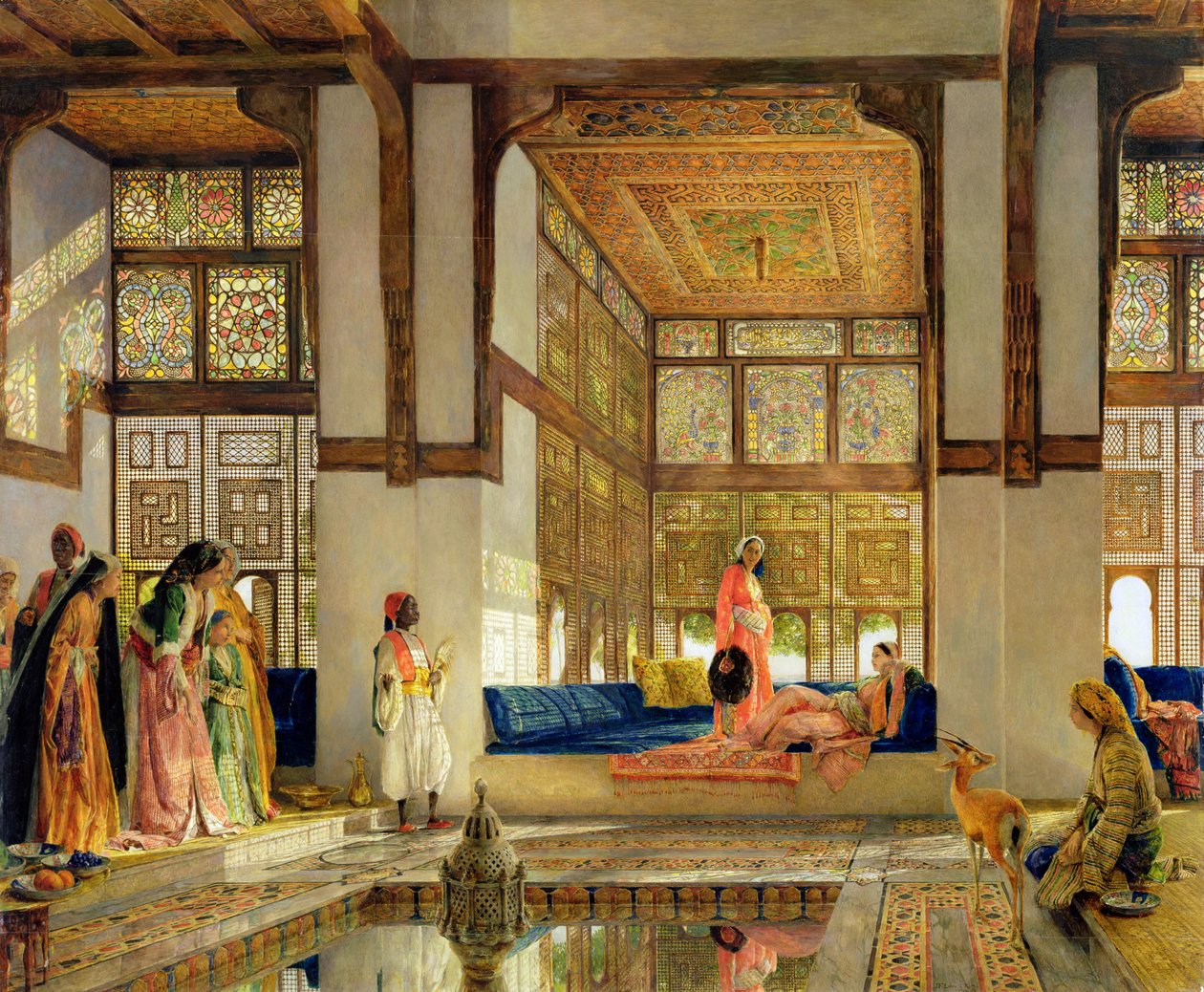 Vastaanotto tekijältä John Frederick Lewis