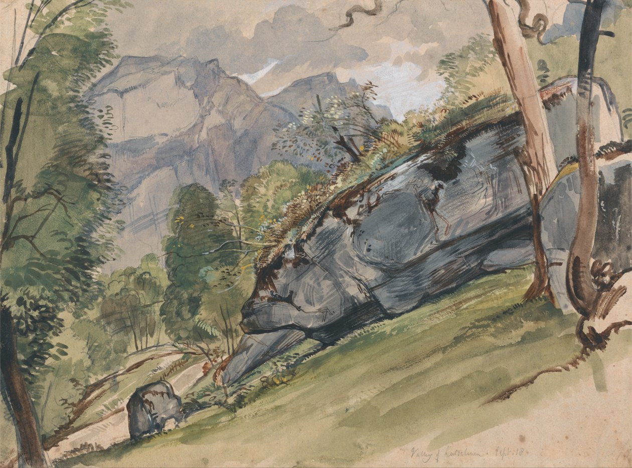 Lutscheuenin laakso tekijältä John Frederick Lewis