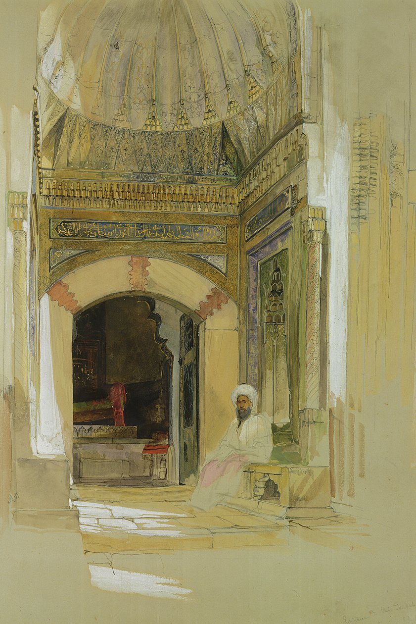Bayazid I:n hauta, Bursa, Turkki tekijältä John Frederick Lewis